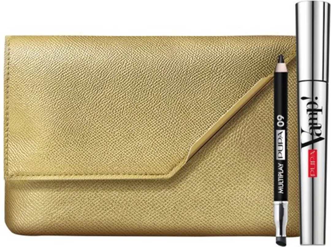 Pupa Milano Kit Vamp! Mascara + Multiplay - Zwart