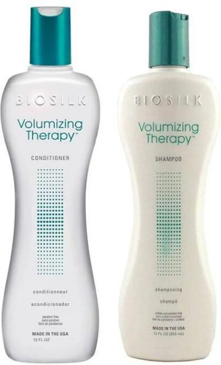 BIOSILK Volumizing Therapy Shampoo & Conditioner 2x355ml
