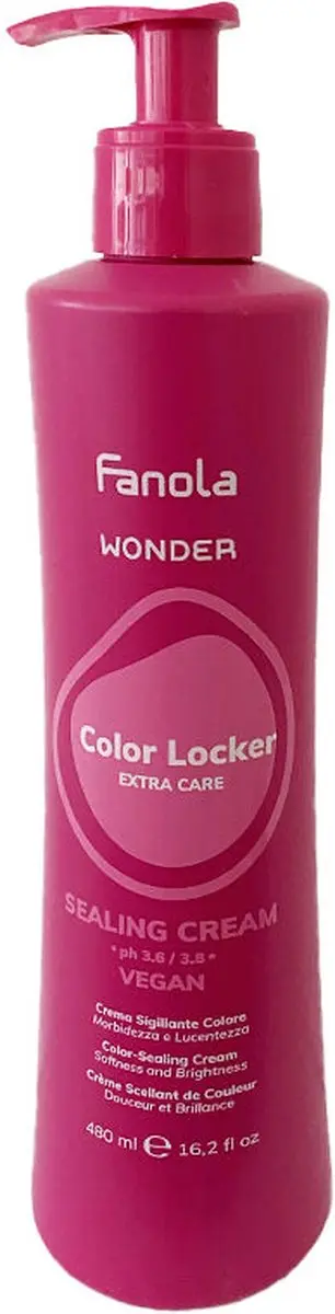 Fanola Wonder Color Locker Sealing Cream 480ml