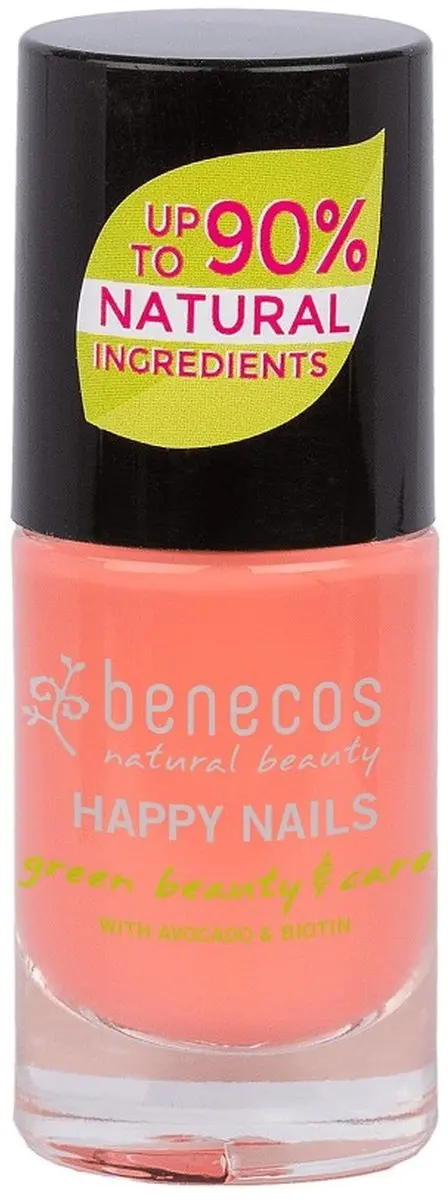 Benecos Vegan Nagellak Peach Sorbet 5ml
