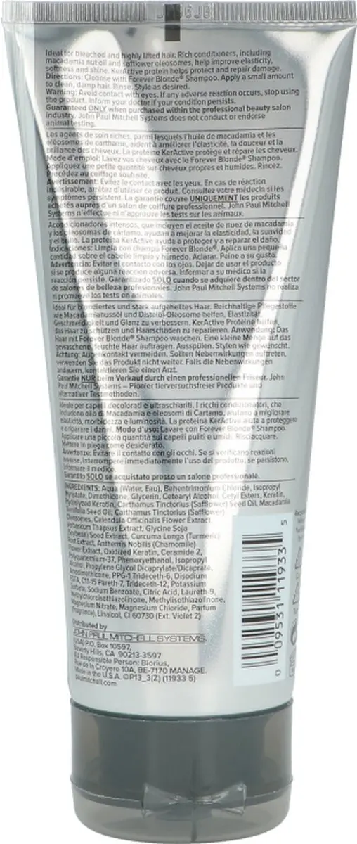 Paul Mitchell Forever Blonde Conditioner 200ml