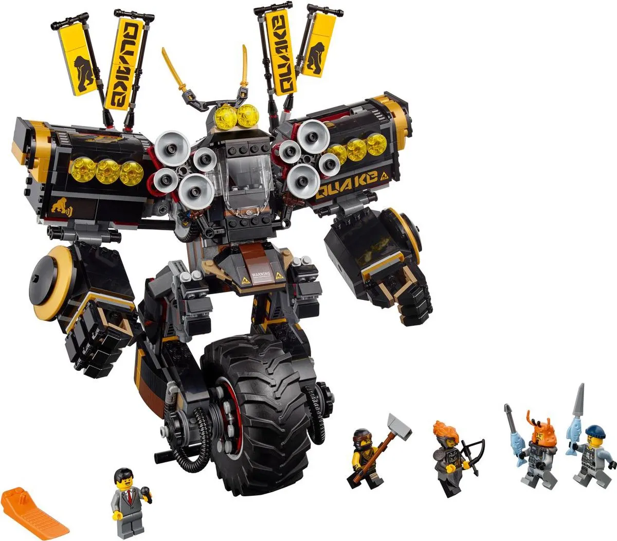 LEGO Ninjago Movie Aardschokmecha 70632 - 1202 Stukken - 5 Minifiguren