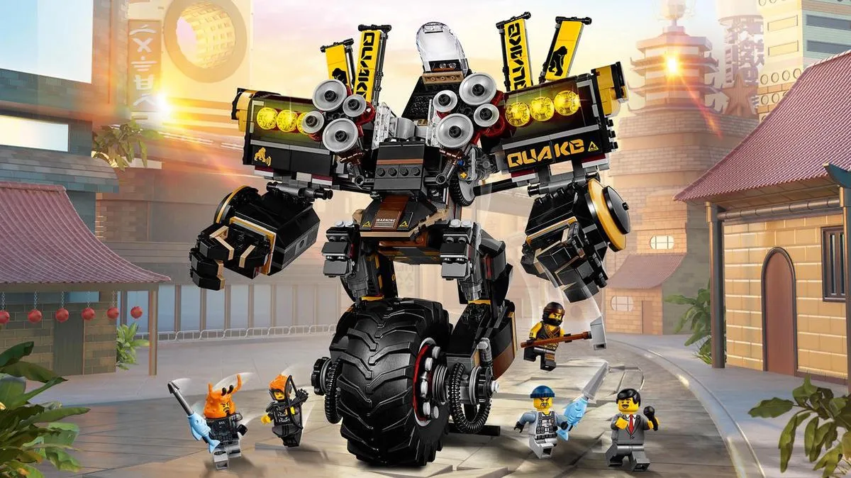 LEGO Ninjago Movie Aardschokmecha 70632 - 1202 Stukken - 5 Minifiguren