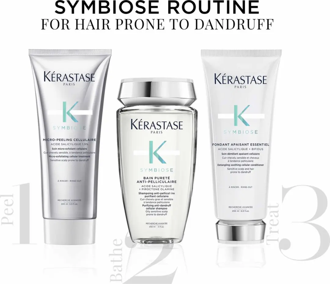 Kérastase Symbiose Anti-Roos Giftset - 650ml (3 stuks)