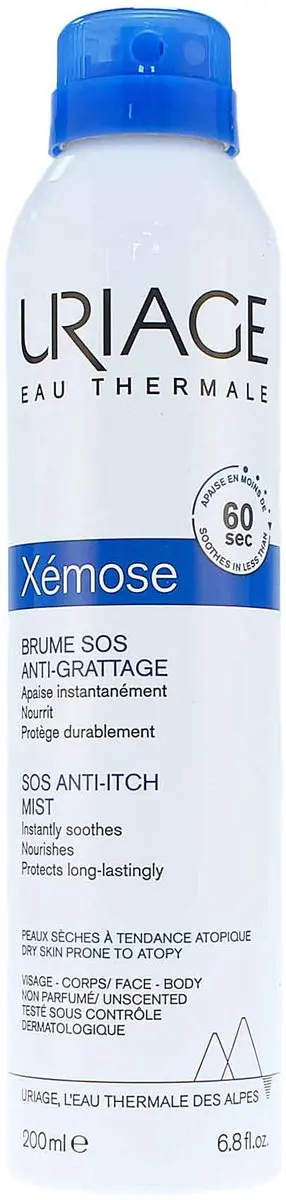 Uriage Xémose Brume SOS Anti-Grattage 200ml