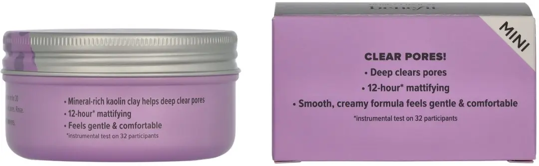 Benefit The Porefessional Deep Retreat Pore-clearing Clay Mask 30ml - afbeelding 6 van 6