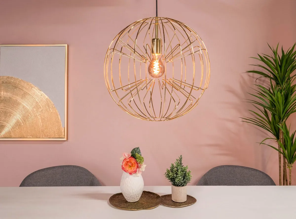 Eglo Okinzuri Hanglamp E27 - Ø45cm - Geelkoper