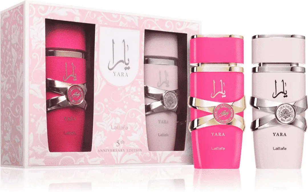 Lattafa Yara 5th Anniversary Edition Giftset - 2x100ml Eau de Parfum