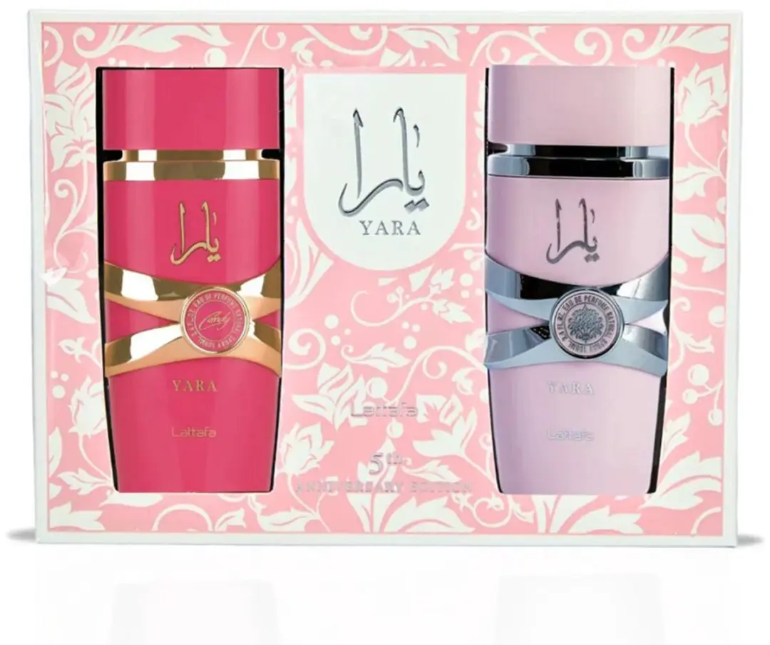 Lattafa Yara 5th Anniversary Edition Giftset - 2x100ml Eau de Parfum