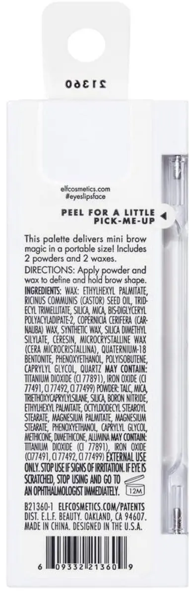 ELF Cosmetics Bite-Size Brow Palette Taupe - Wenkbrauwpalet 4g