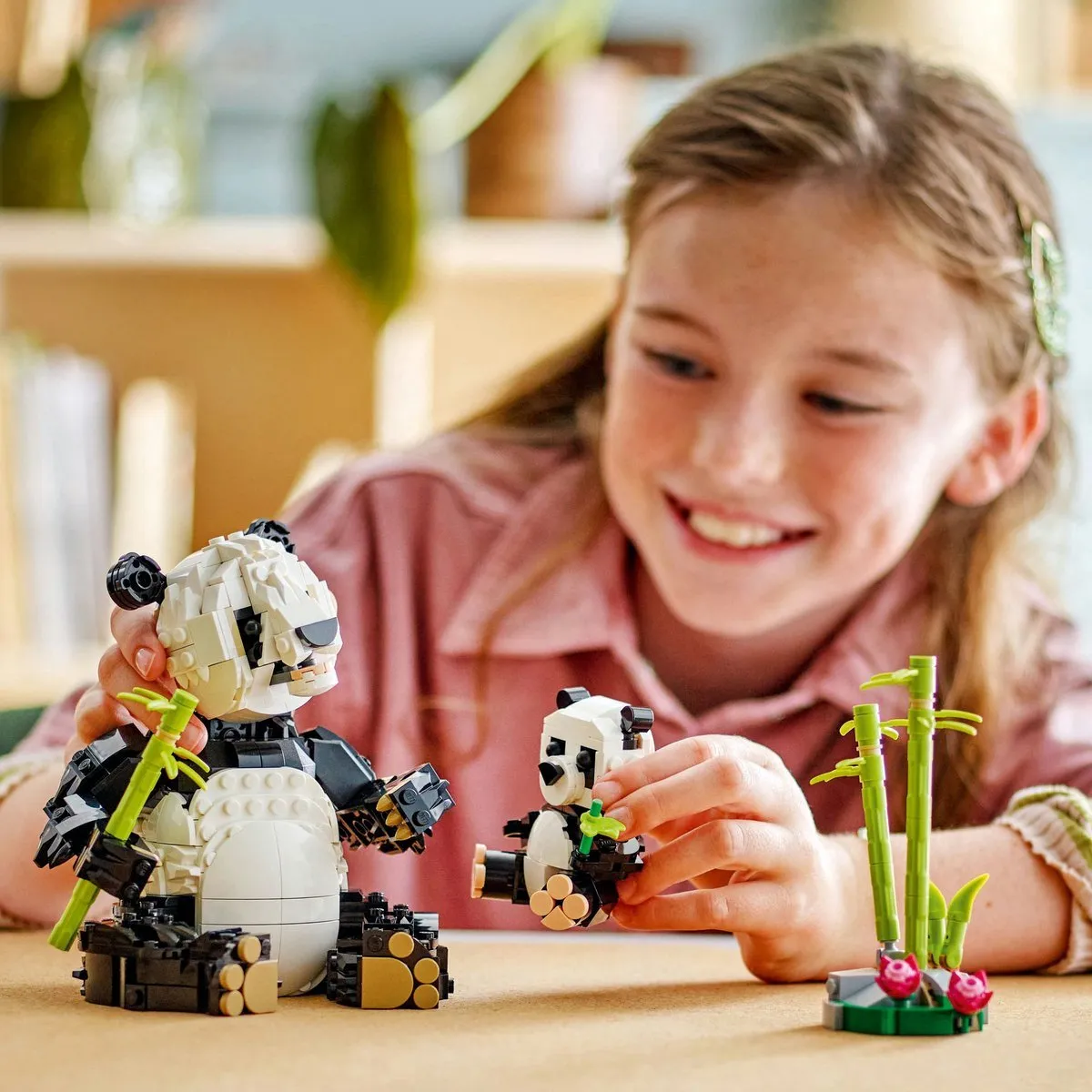 LEGO Creator 3in1 Wilde Dieren Pandafamilie 31165 - 626 Stukken