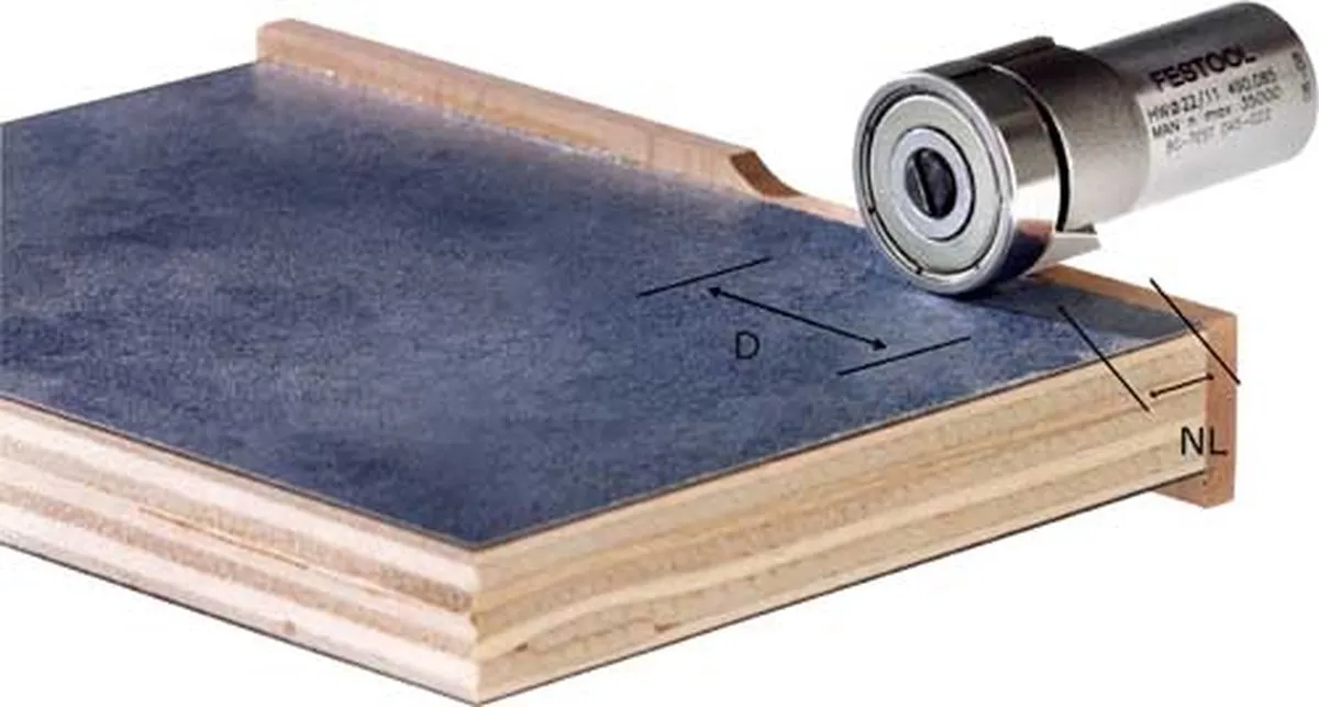 Festool HW/KLS D22/8-OFK 500 Freesbit Kantenfrees 22x8mm