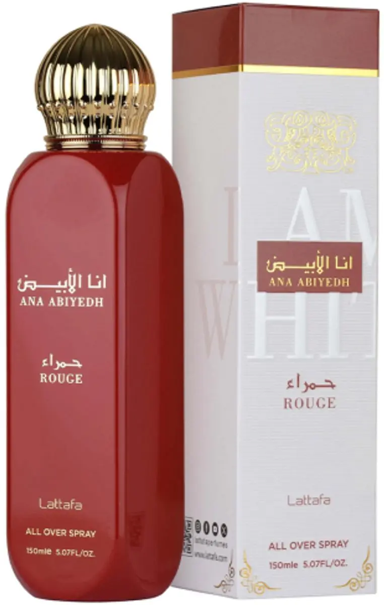 Lattafa Ana Abiyedh Rouge All Over Spray 150ml