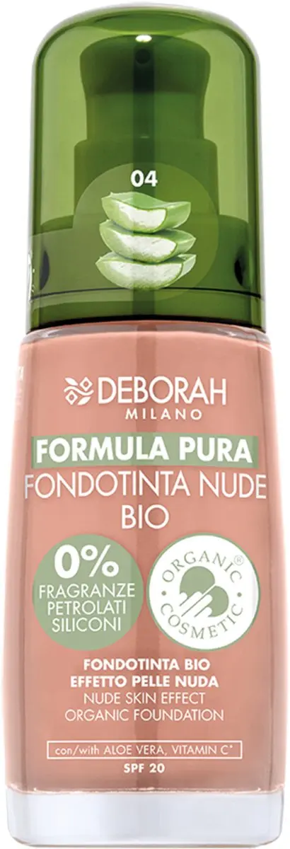 Deborah Milano Formula Pura Nude Foundation 04 Amber