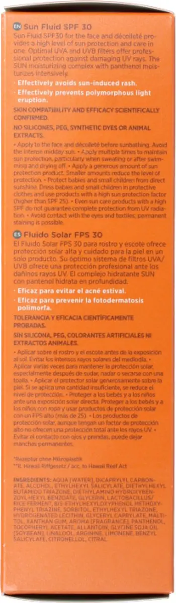 Annemarie Börlind Face Sun Fluid SPF30 75ml