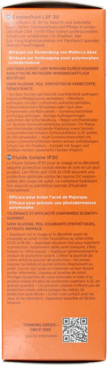 Annemarie Börlind Face Sun Fluid SPF30 75ml - afbeelding 6 van 6
