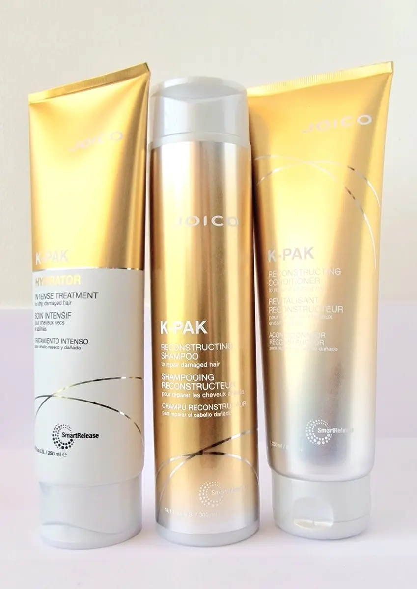 Joico K-Pak Trio Shampoo 300ml + Conditioner 250ml + Hydrator 250ml - 3 Stuks