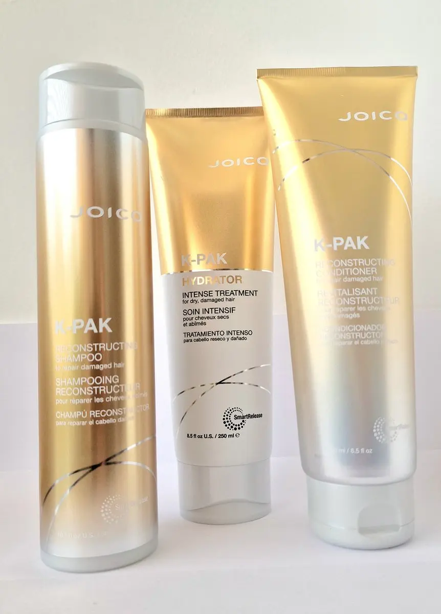Joico K-Pak Trio Shampoo 300ml + Conditioner 250ml + Hydrator 250ml - 3 Stuks