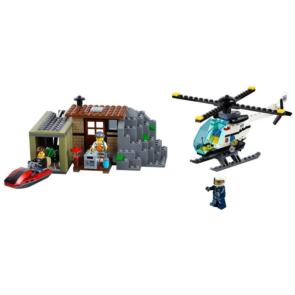 LEGO City Boeveneiland 60131 - 244 Stukken - 3 Minifiguren