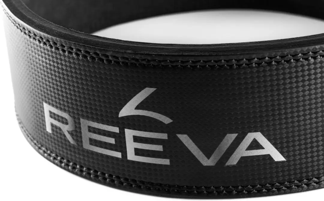 Reeva Carbon Lifting Belt 13mm - Zwart Leder - S