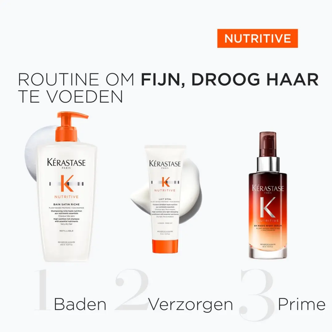 Kérastase Nutritive Duo Shampoo 500ml & Conditioner 75ml - Droog haar