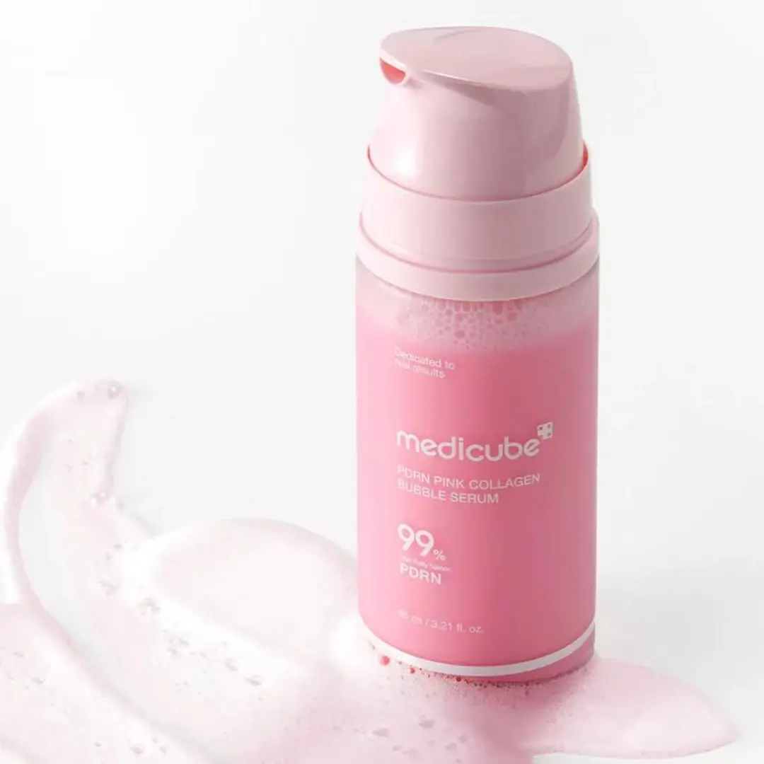 Medicube PDRN Pink Collagen Bubble Serum 95ml