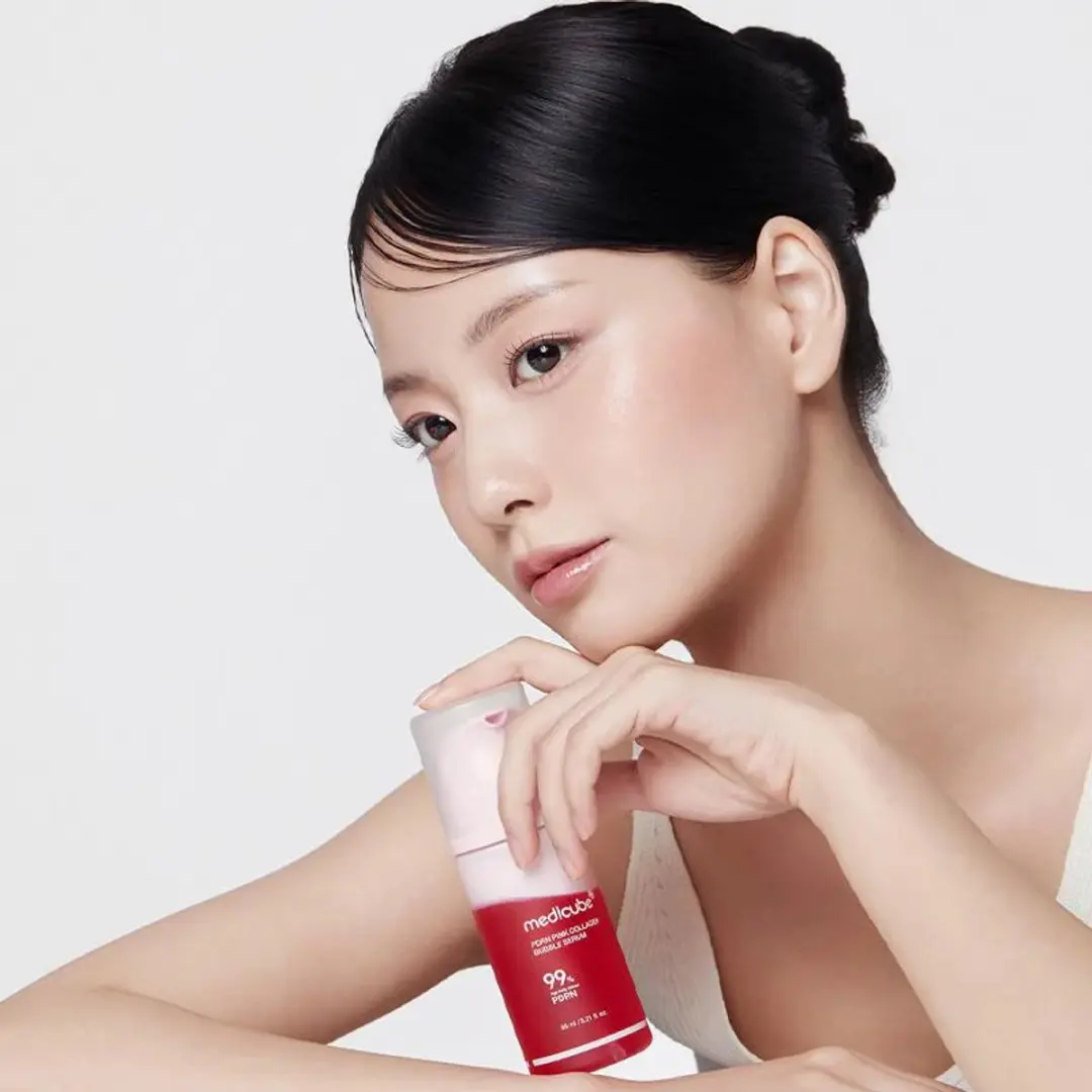Medicube PDRN Pink Collagen Bubble Serum 95ml