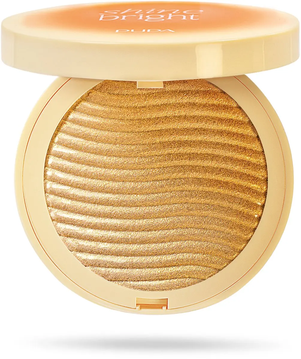 Pupa Milano Shine Bright Compact Highlighter Golden Dunes 8.5g