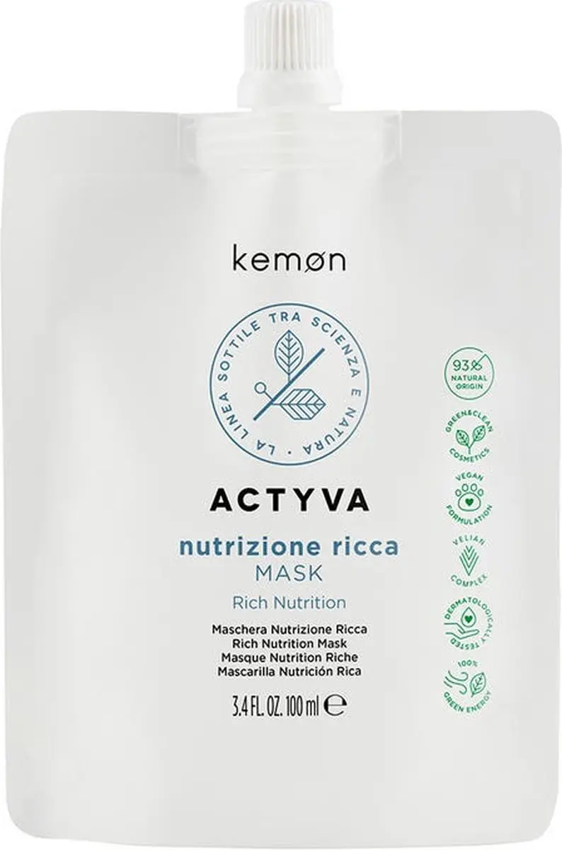 Kemon Actyva Nutrizione Ricca Mask 100ml