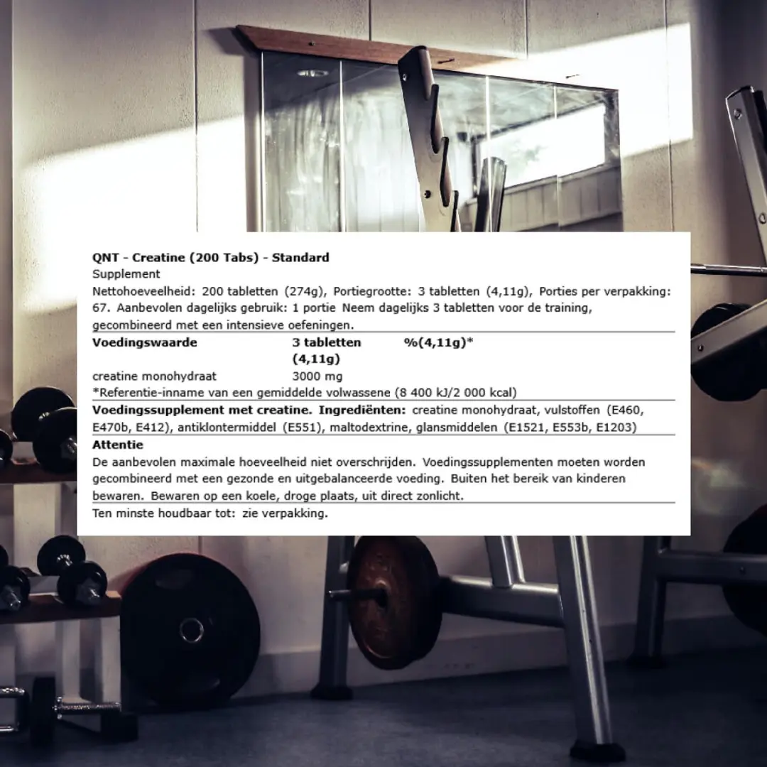 QNT Creatine 200 Tabletten