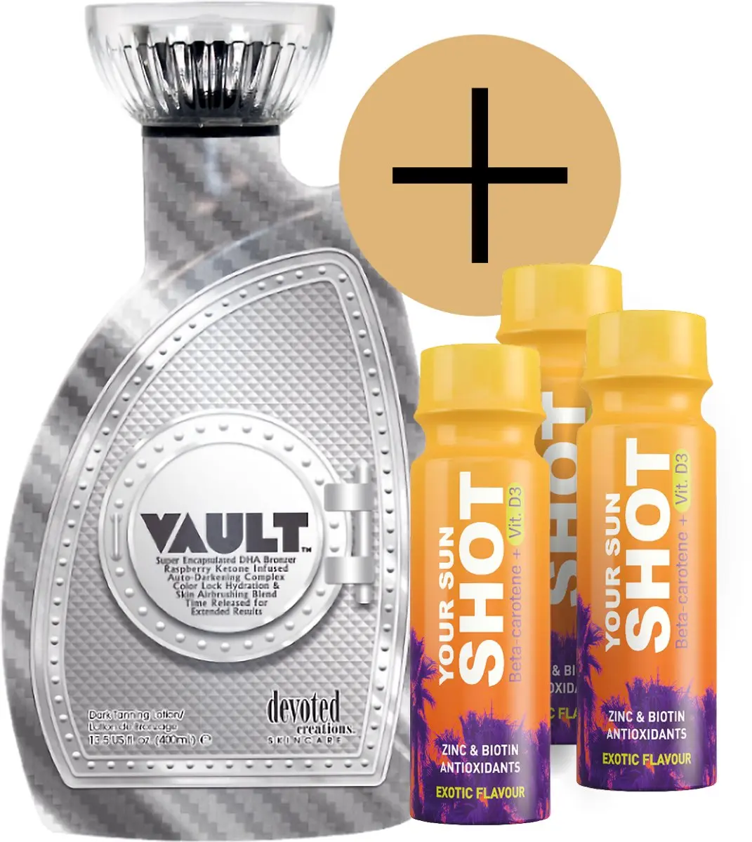 Devoted Creations Vault + 3 Your Sun Shots 400ml