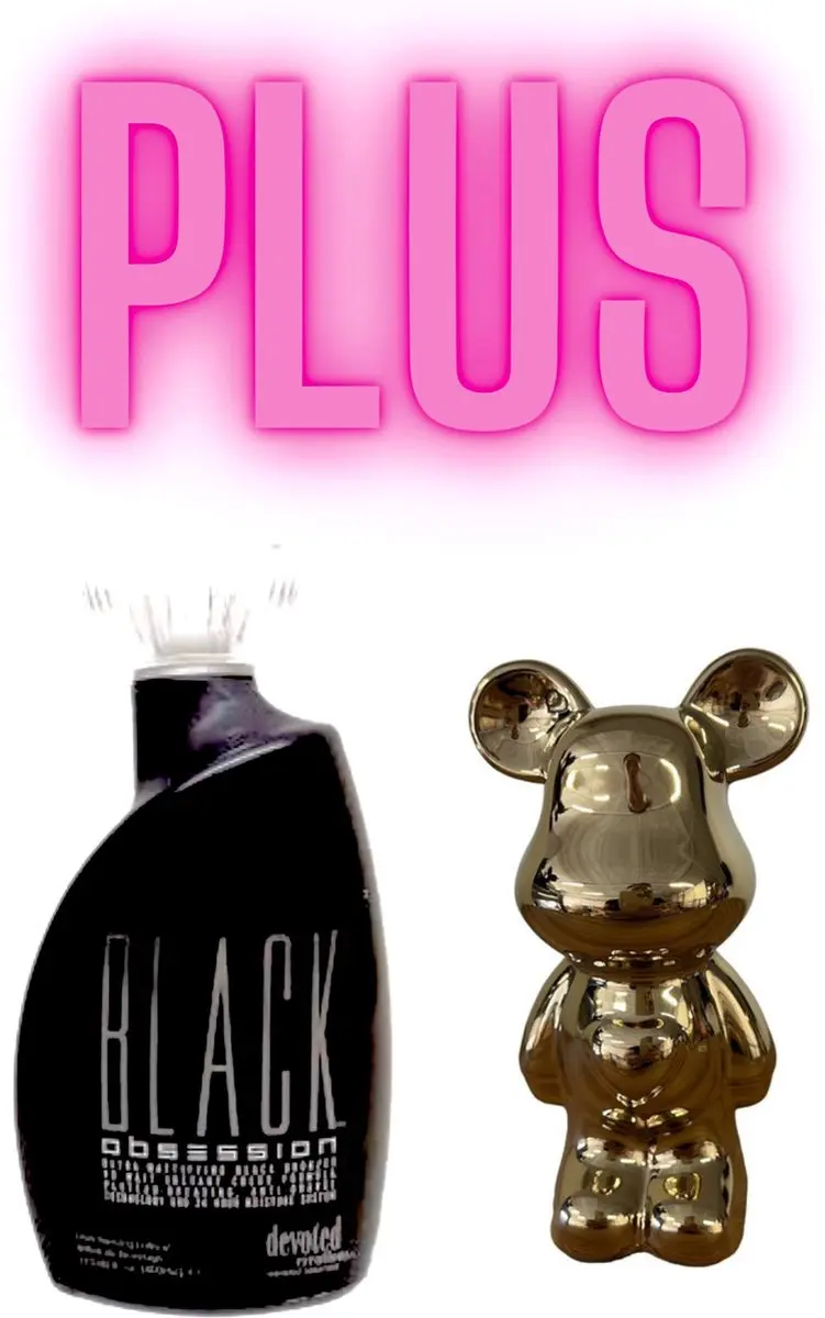 Devoted Creations Black Obsession PLUS Gezichts- & Lichaamsolie 400ml