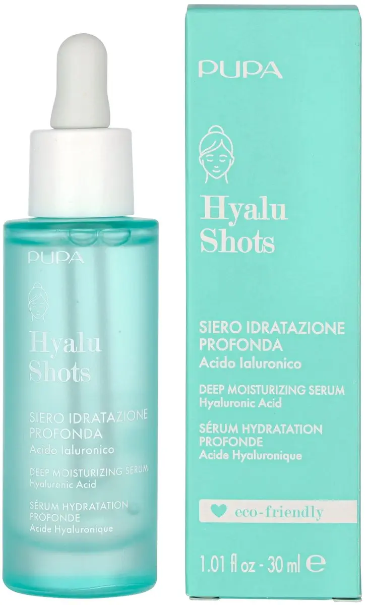 Pupa Milano Hyalu Shots Deep Moisturizing Serum 30ml