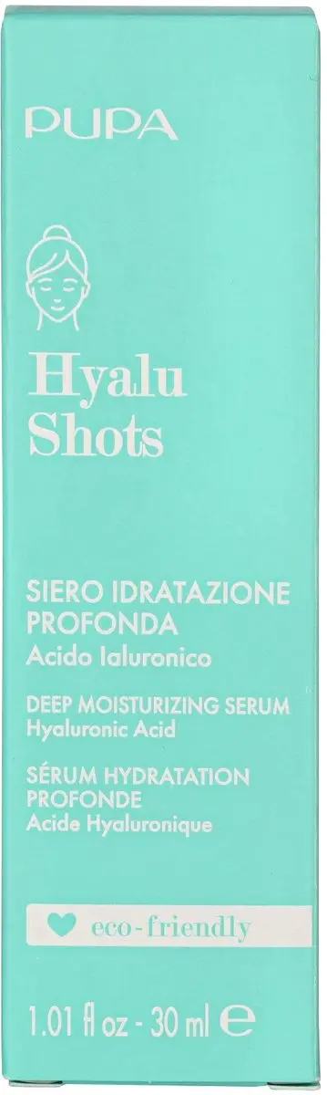 Pupa Milano Hyalu Shots Deep Moisturizing Serum 30ml