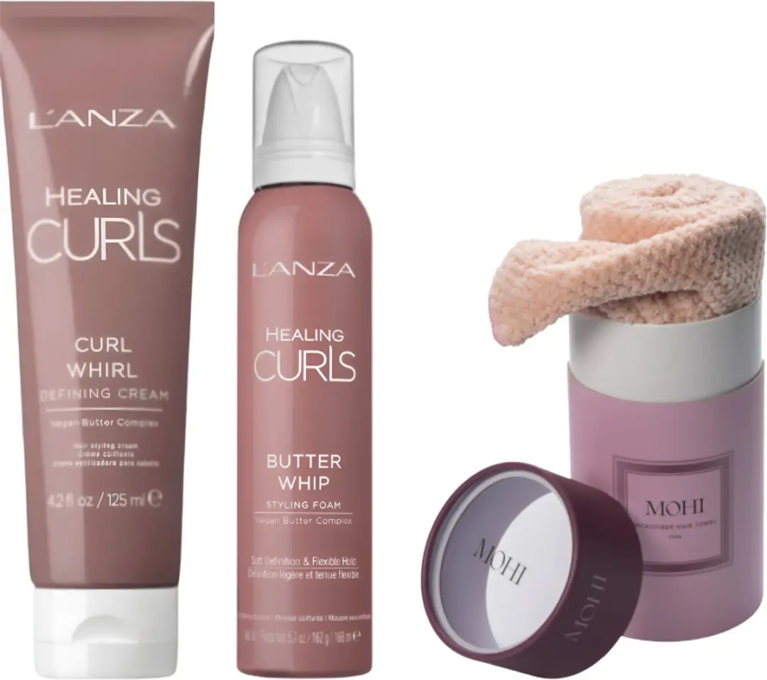 L'anza Healing Curls Crème & Butter Whip