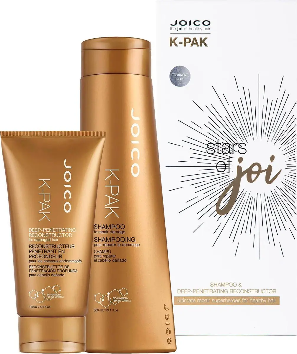 Joico K-Pak Shampoo & Deep-Penetrating Reconstructor Duo - 2x450ml