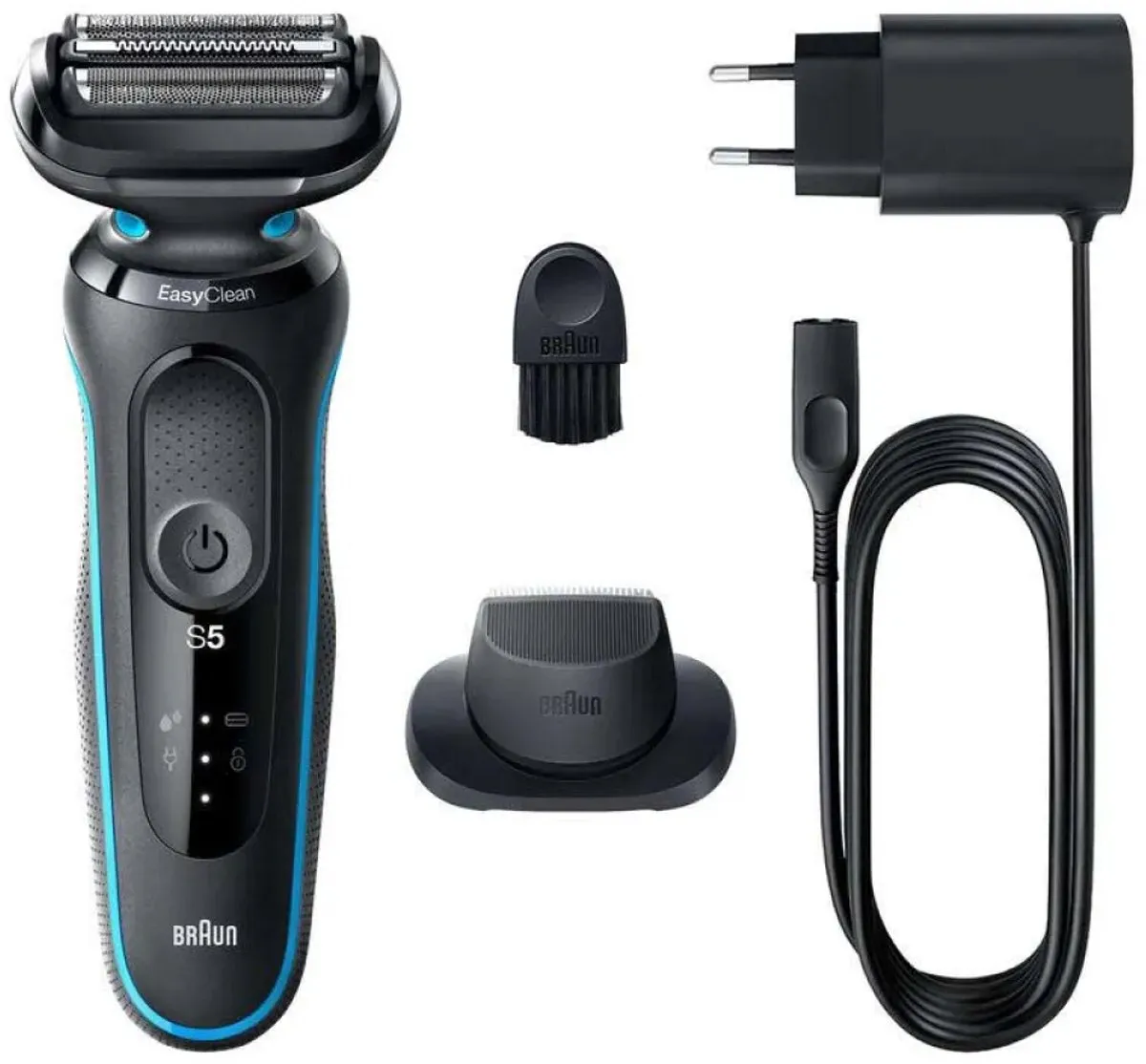 Braun 51-M1200s Nat & Droog Scheerapparaat - 3 Mesjes - Zwart