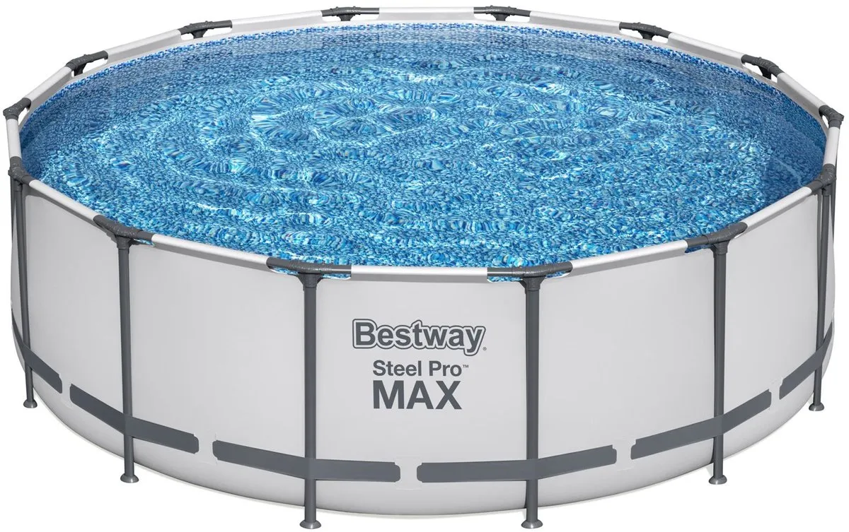 Bestway Steel Pro MAX Opzetzwembad 427x122cm - 15.232L - Grijs - afbeelding 6 van 6