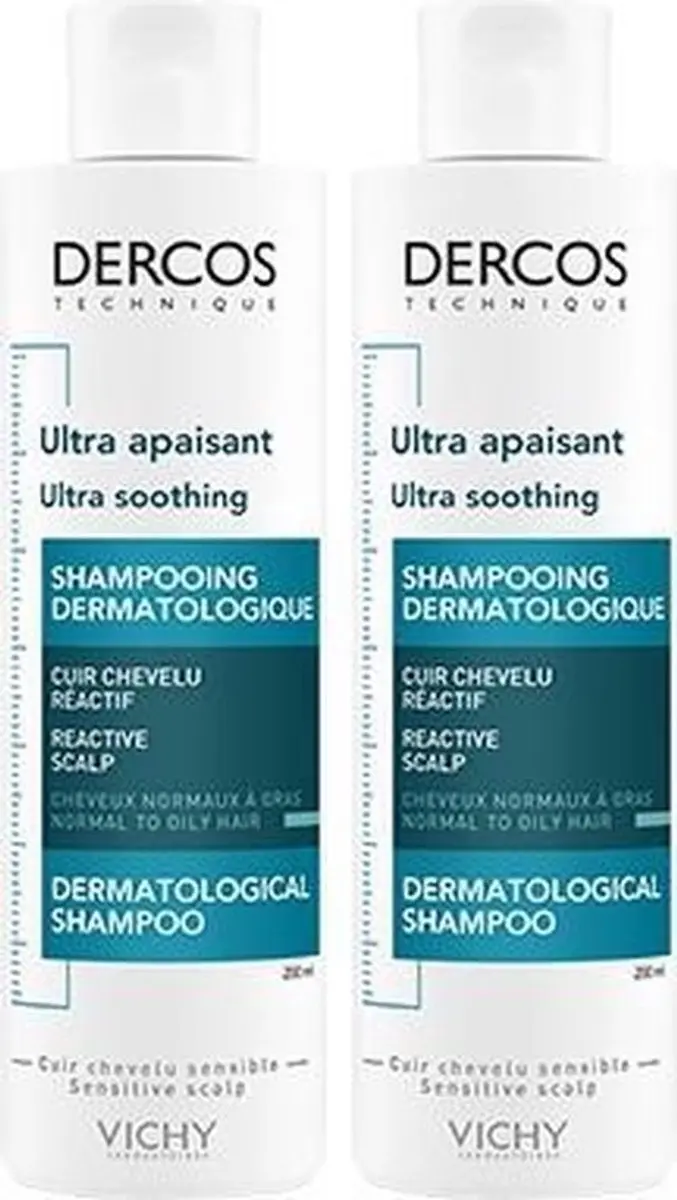 Vichy Dercos Ultra-Kalmerend Vet Haar Shampoo 200ml