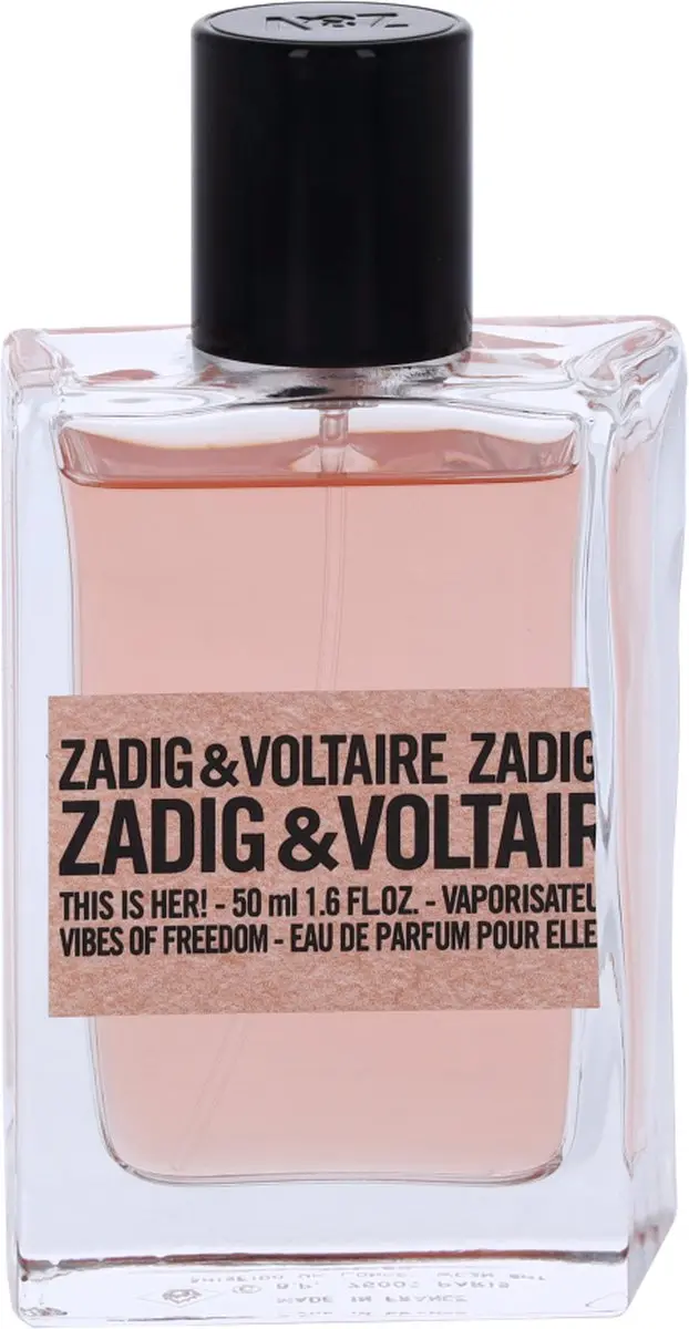 Zadig & Voltaire This is Her! Vibes of Freedom Eau de Parfum 50ml - afbeelding 6 van 6