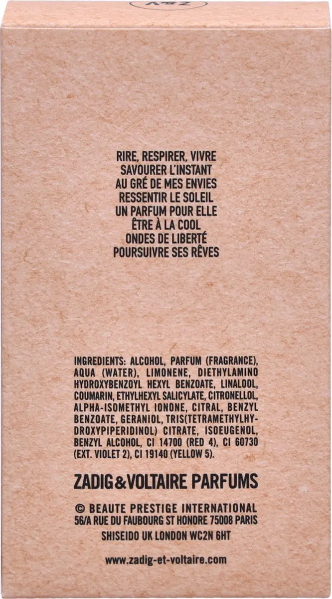 Zadig & Voltaire This is Her! Vibes of Freedom Eau de Parfum 50ml