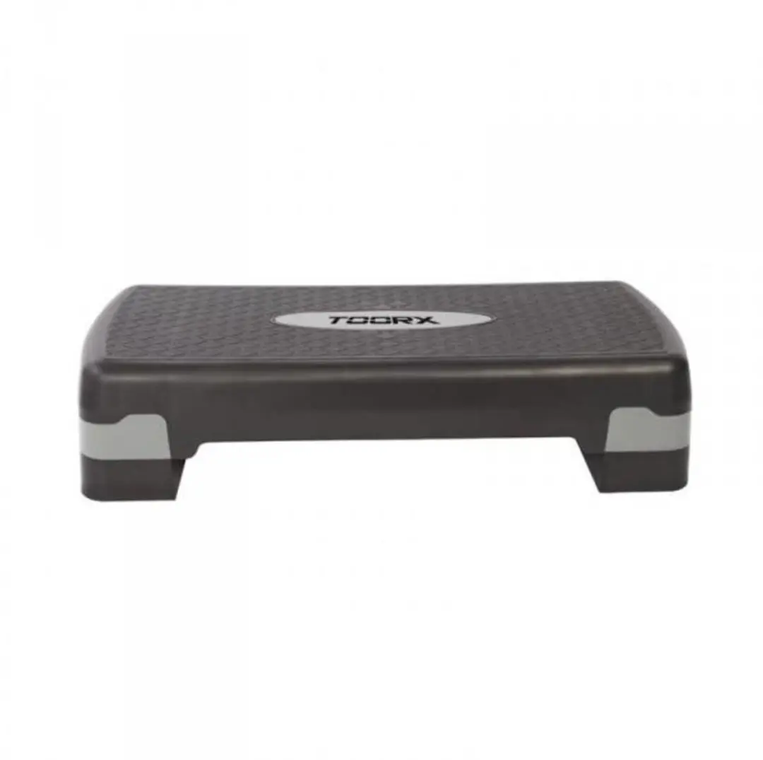 Toorx Aerobic Step AHF-023 - 2 Hoogtes 10/15cm - Antislip - Grijs/Zwart