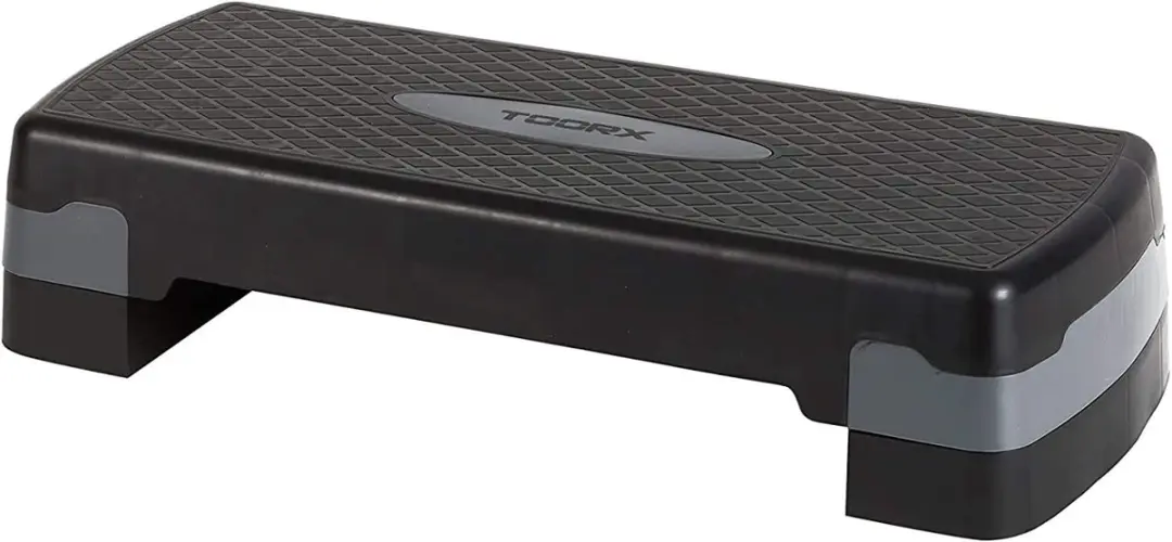 Toorx Aerobic Step AHF-023 - 2 Hoogtes 10/15cm - Antislip - Grijs/Zwart