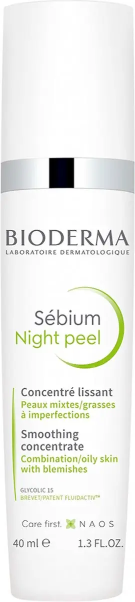 Bioderma Sebium Night Peel Dermatologisch Peeling 40ml