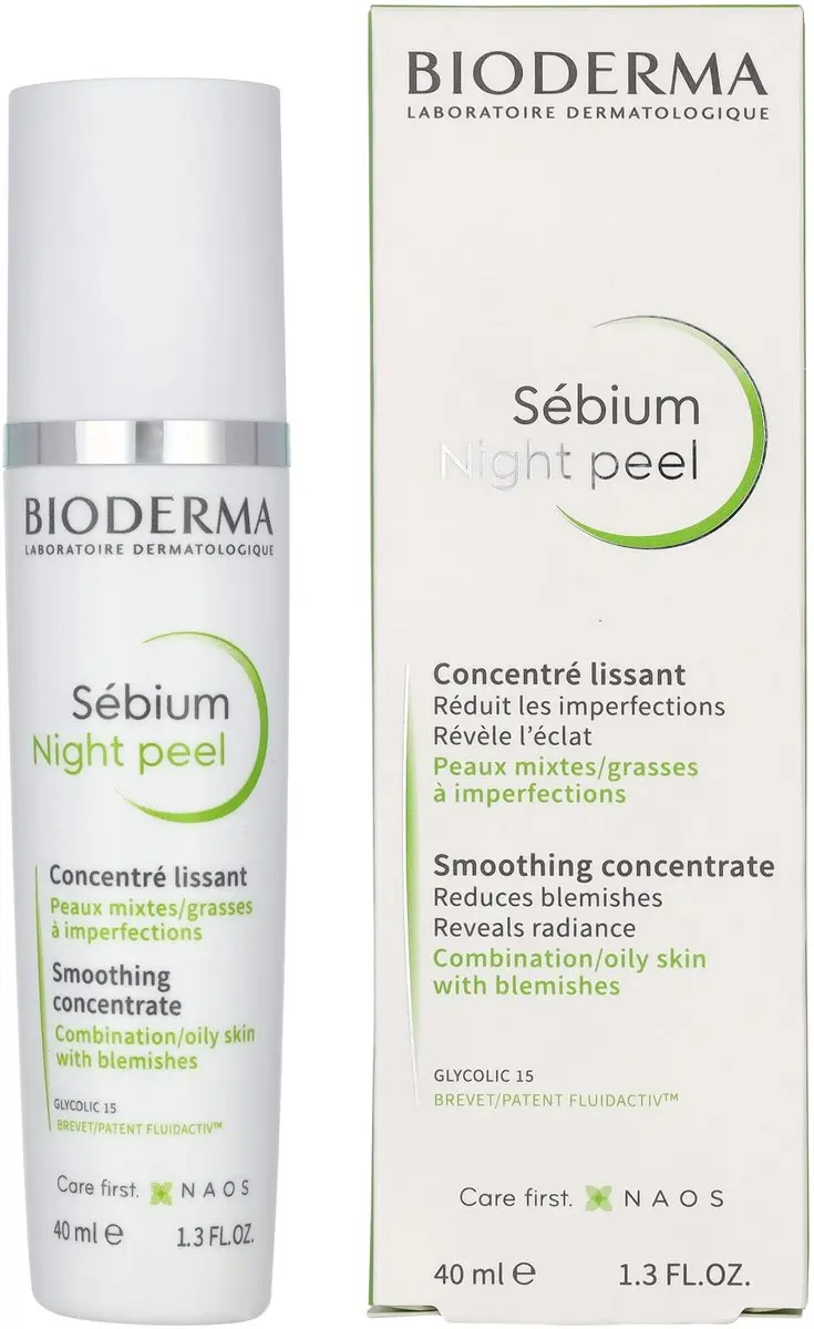 Bioderma Sebium Night Peel Dermatologisch Peeling 40ml