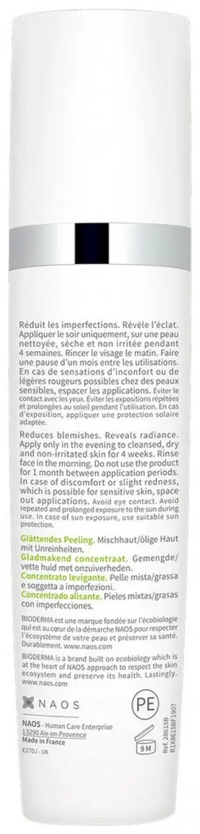 Bioderma Sebium Night Peel Dermatologisch Peeling 40ml