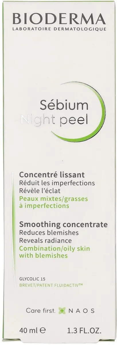 Bioderma Sebium Night Peel Dermatologisch Peeling 40ml