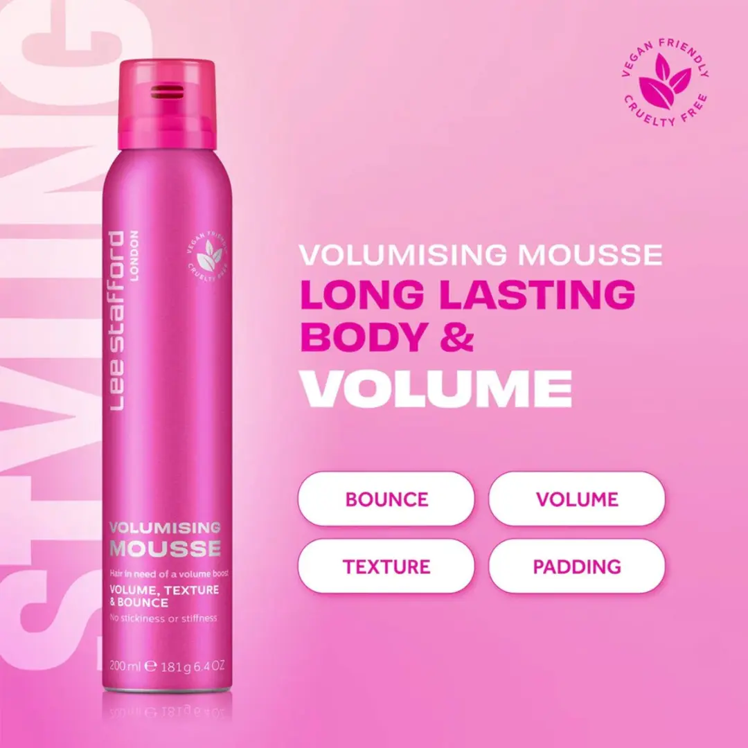 Lee Stafford Volumising Mousse 200ml