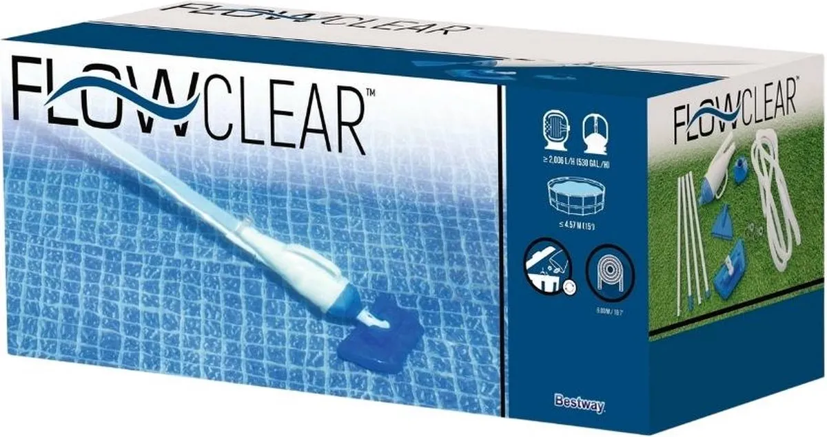 Bestway AquaCrawl Bodemstofzuiger 58212