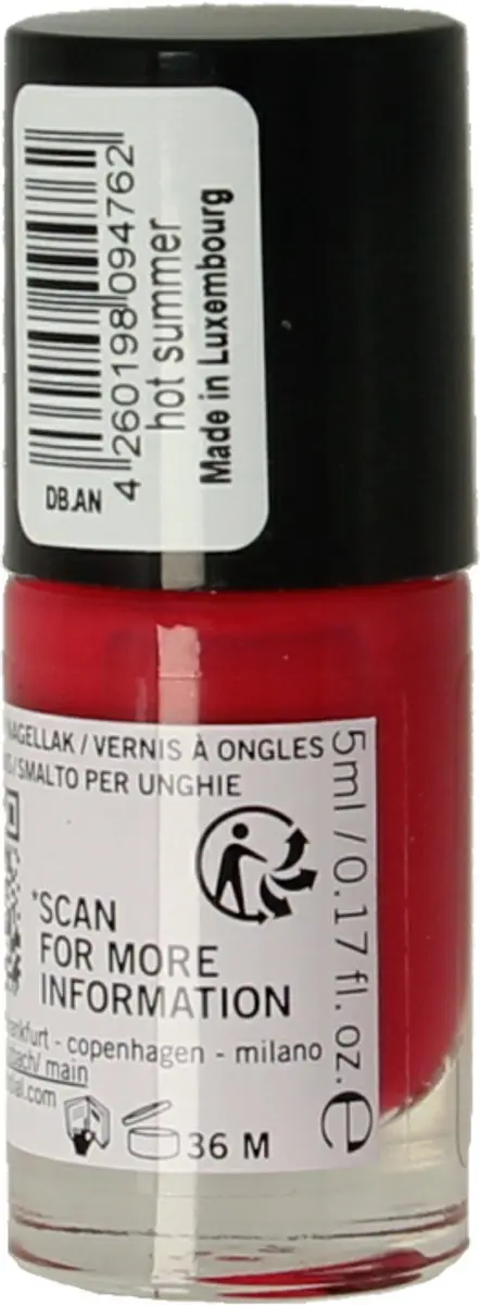 Benecos Vegan Nagellak Hot Summer - 5ml Beige